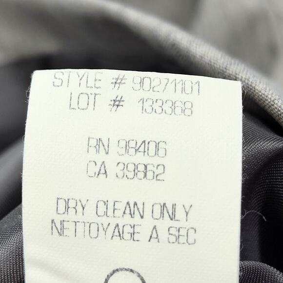 Theory Women's Wool Notched Collar One Button Career Professional Blazer Size 6 - Picture 4 of 5